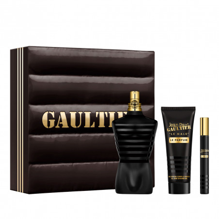 LE MALE LE PARFUM SET EAP MASCULINO 125 ML  + GD 75 ML + EAP 10 ML