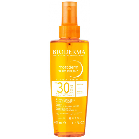 Photoderm Bronz Huile Sèche Spf 30 200Ml