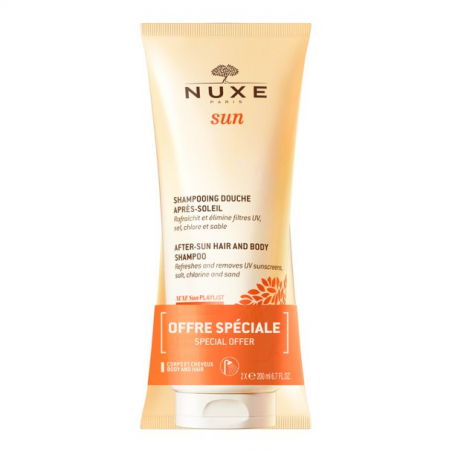 Duplo Nuxe Sun Shampooing Et Gel Douche Après Soleil