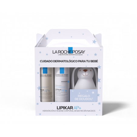 Lipikar Routine Ap+ Crème & Baume Douche + Coffret Ourson