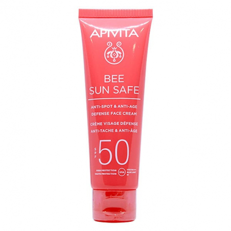 BEE SUN SAFE  CRÈME ANTI-ÂGE & ANTI-TACHES SPF50 50ML