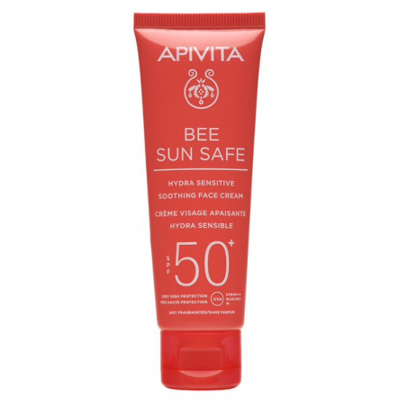 Bee Sun Safe Hydra Sensitive Calming Facial Cream SPF 50+ (crème apaisante pour le visage)