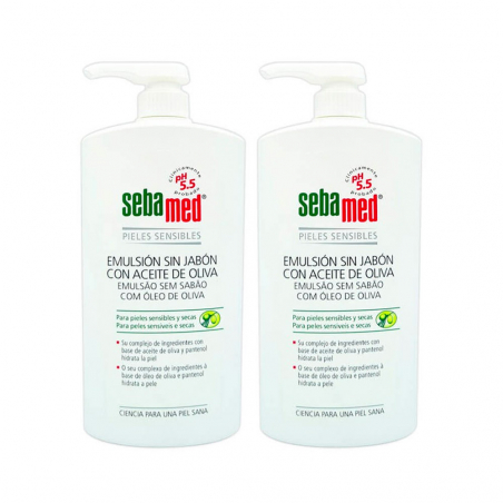 Sebamed Duplo Emulsion Corporelle sans Savon à L'huile d'Olive