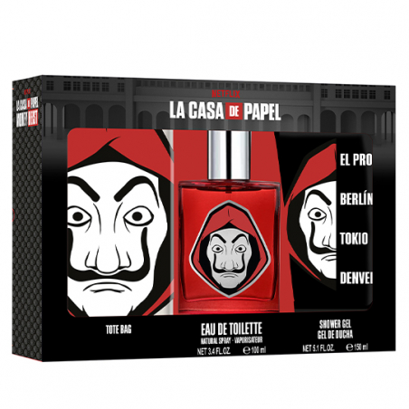 LA CASA DE PAPEL COFFRET EAU DE TOILETTE