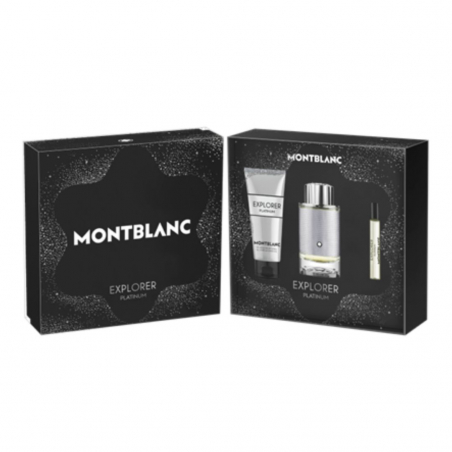 COFFRET MONT BLANC EXPLORER PLATINUM