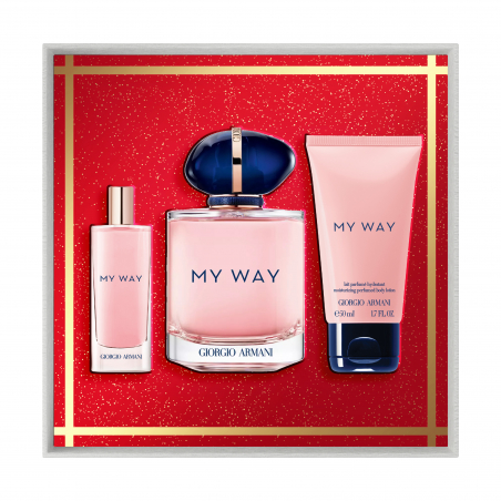 SET NATALE MY WAY EAU DE CON LOZIONE PER IL CORPO