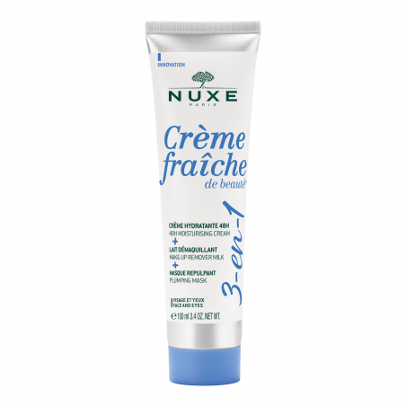 FRAICHE 3 EN 1 CRÈME HYDRATE, DÉMAQUILLE ET MASQUE 100ML