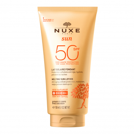 NUXE SUN CRÈME FONDANT  SPF50 150ML