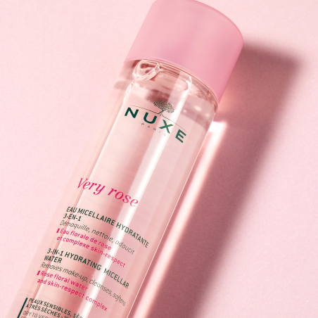 NUXE ÁGUA MICELAR HIDRATANTE MUITO ROSA 3 EM 1 200ML