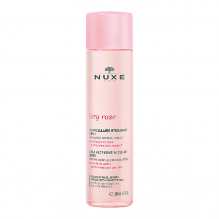 NUXE ÁGUA MICELAR HIDRATANTE MUITO ROSA 3 EM 1 200ML