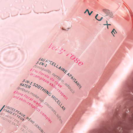 NUXE VERY ROSE EAU MICELLAIRE APAISANTE 3 EN 1 200ML