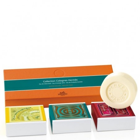 Collection Colognes of Perfumed Soaps 3x100g