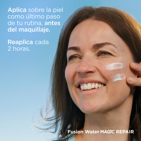 Fotoprotettore Fusion Water Magic Repair Spf50