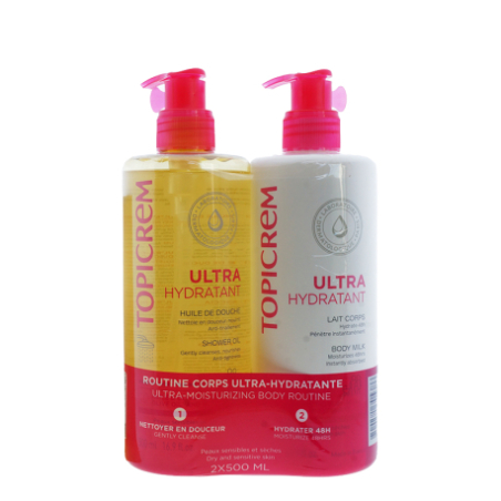 DUO ULTRHIDRATANTE OLIO DOCCIA + LAITE CORPO HIDRATANTE