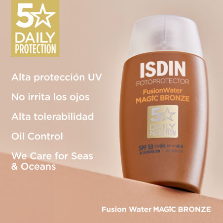 FUSION WATER  BRONZE 50 SPF 50 ML