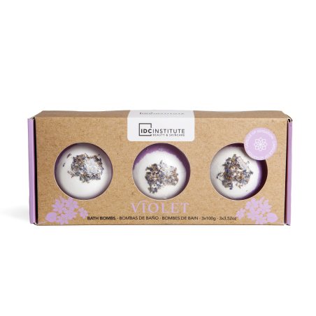 Idc Institute Zen Bath Bombs Trio Dried Flowers