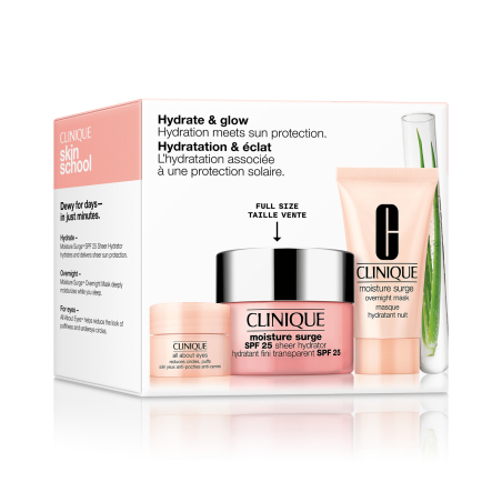 Set Idratante con Protezione Solare Moisture Surge SPF25