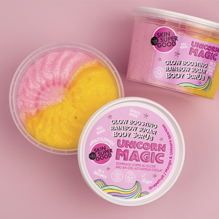 Scrub Corpo allo Zucchero Effetto Glow Unicorn Magic