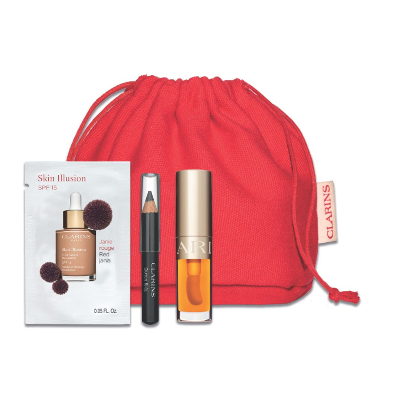 Clarins Borsa Rossa Make-up