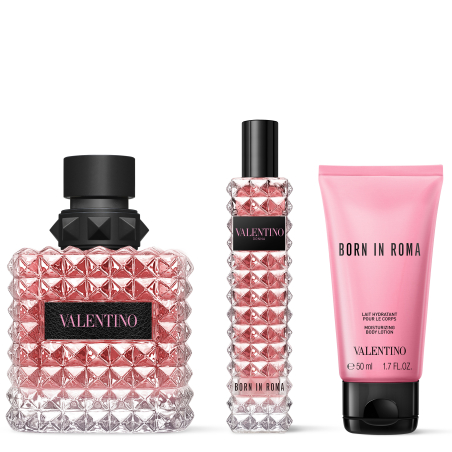 Set Natale Born in Roma Donna Eau de Parfum e Lozione per il Corpo