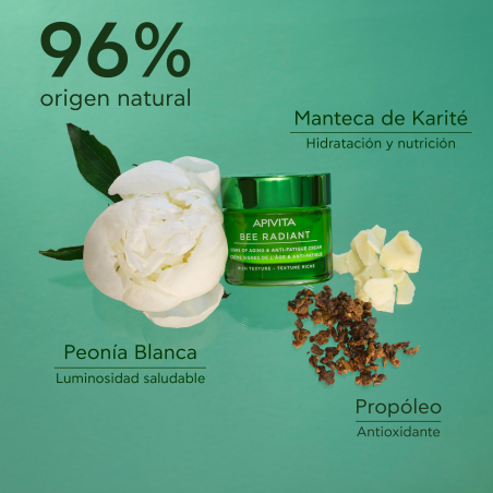 Gel-crema Apivita Bee Radiant Age-Responsive & Anti-Fatigue