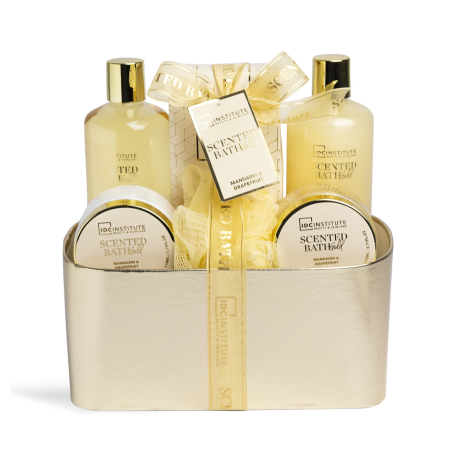 Scented Bath Gold Basket