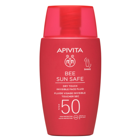 Bee Sun Safe Fluido Viso Invisibile Dry Touch Spf 50