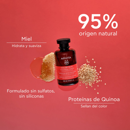 Shampoo Sigillante Per Il Colore Con Quinoa E Miele