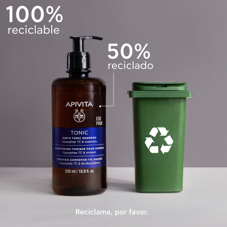 Shampoo Tonificante Per Uomo Per La Caduta Dei Capelli 500 ml