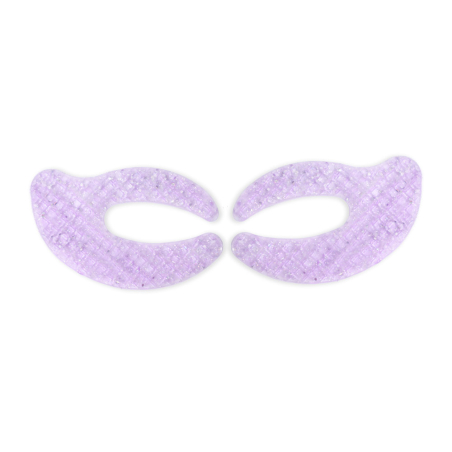 Institute C Shaped Glitter Eye Pads Viola