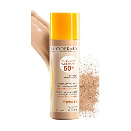 Photoderm NUDE TOUCH SPF 50+ color dorado 40ml