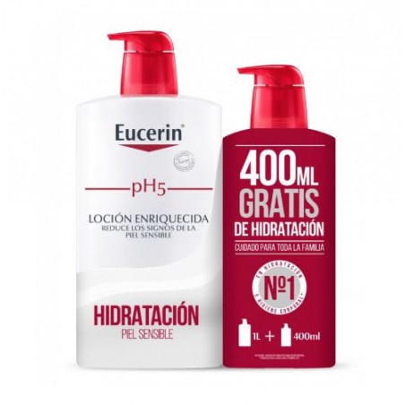 FAMILY PACK LOCION ENRIQUECIDA 1L + 400ML