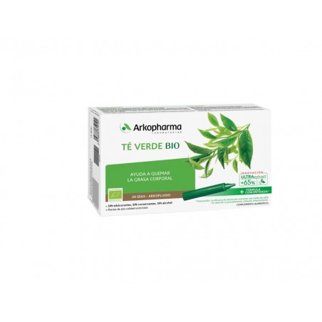 ARKOFLUIDO TÉ VERDE ARKO - 20 AMPOLLAS