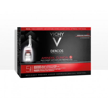 VICHY AMINEXIL ANTI-AIDS CLINICO PER UOMINI 21 x 6 ml