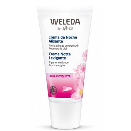 WELEDA CREMA NOTTE LEVIGANTE ALLA ROSA CANINA 30ML