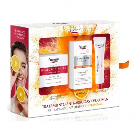 Eucerin Trattamento antirughe + Volume Con Vitamina C