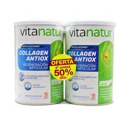 PACK VITANATUR COLAGENO ANTIOX, 2ªUNIDAD -50%