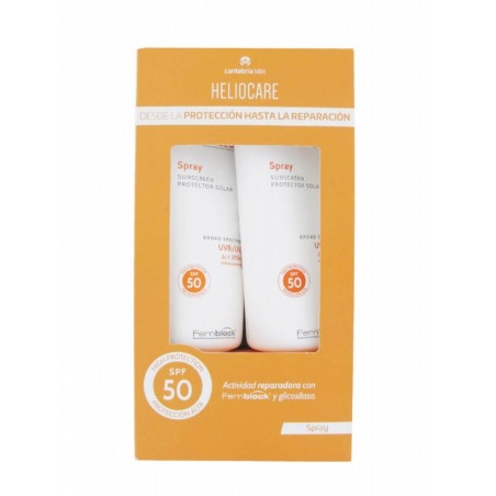 PACK DUPLO HELIOCARE SPF50 SPRAY 200MLX2