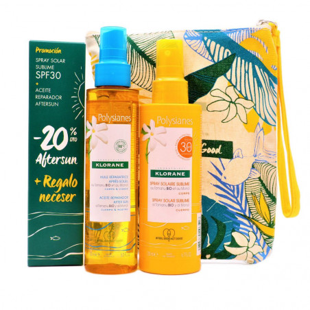 PACK SPRAY SOLAR SUBLIME SPF30 + ACEITE REPARADOR AFETERSUN