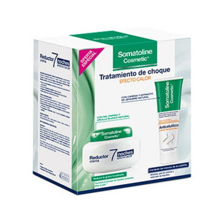 PACK SOMATOLINE TRATAMIENTO DE CHOQUE CREMA REDUCTOR + CREMA ANTICELULÍTICA