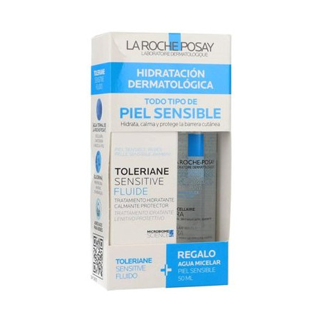 FLUIDE SENSIBLE À LA TOLÉRANCE 40ML + EAU MICELLAIRE CADEAU 50ML