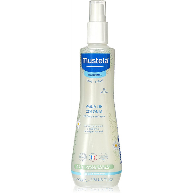 Mustela Acqua Di Colonia Senza Alcool, 200 ml : : Bellezza