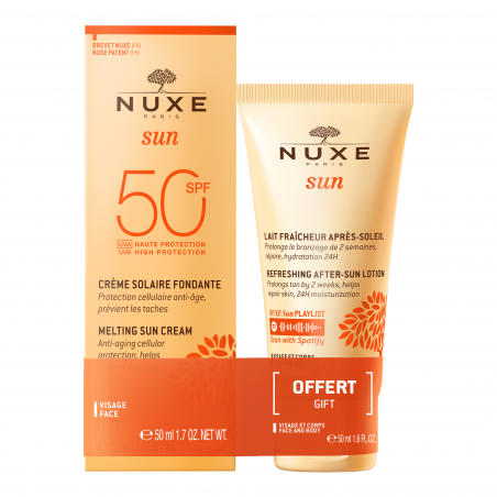 NUXE SUN CREMA SOLAR FUNDENTE SPF50 50ML + REGALO