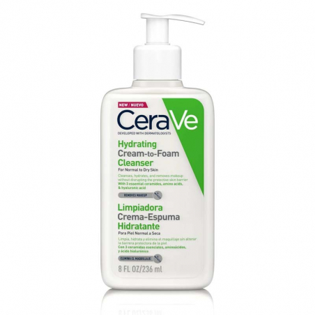 Crema Idratante-Schiuma Detergente Idratante