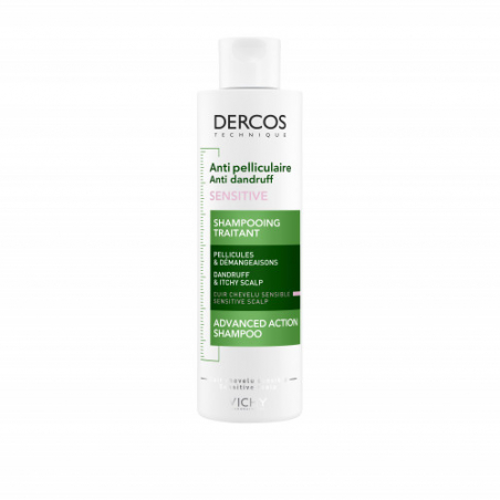 DERCOS SHAMPOOING ANTIPELLICULAIRE CUIR CHEVELU SENSIBLE