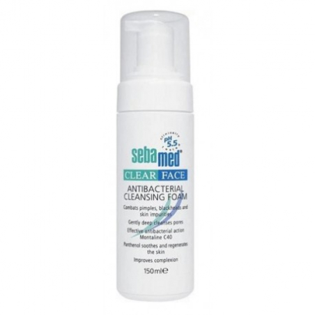 CLEAR FACE ESPUMA LIMPIADORA ANTIBACTERIANA