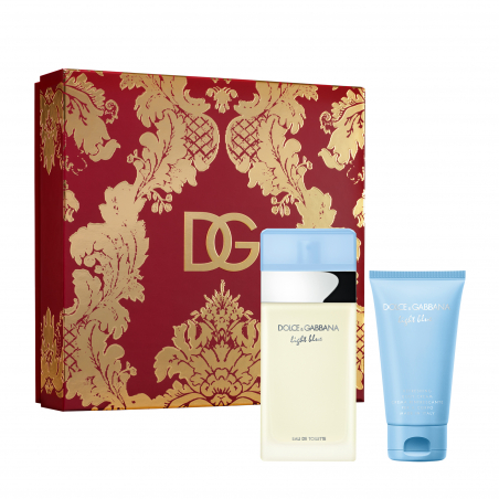 DOLCE & GABBANA SET LIGHT BLUE EAU DE TOILETTE