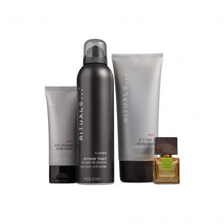 SET HOMME MEDIUM GIFT SHOWER FOAM