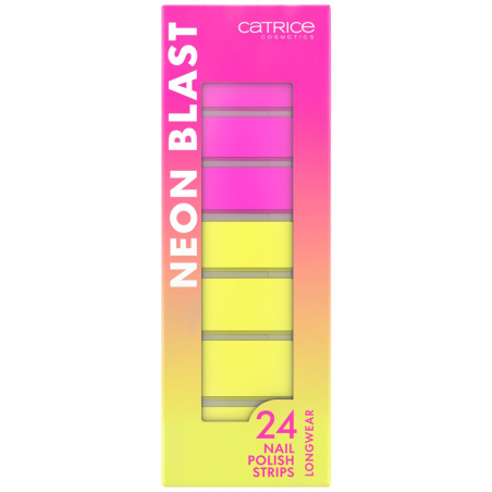 Folhas de Unhas Neon Blast