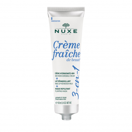 FRAICHE 3 EM 1 CREME HIDRATA, REMOVE MAQUILHAGEM E MÁSCARA 100ML